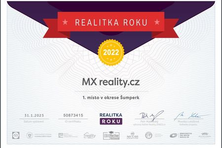Plaketa Realitka roku 2022