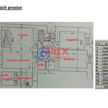 Prodej, nebytový prostor, 101 m2, Praha 2 - Vinohrady