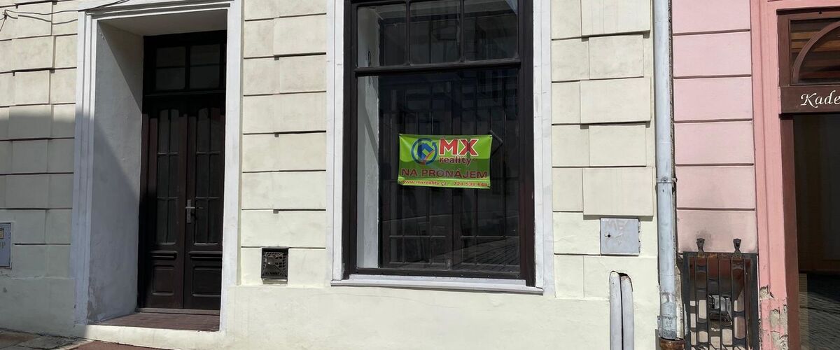 Pronájem, nebytové prostory, ul. Radniční Šumperk