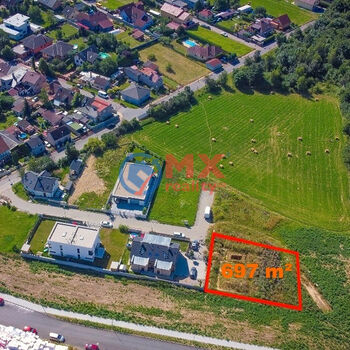 Prodej, stavební pozemek, 697 m2, Praha 9 - Horní Počernice