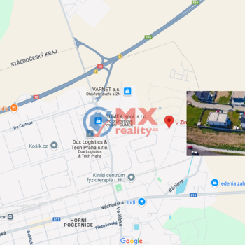 Prodej, stavební pozemek, 697 m2, Praha 9 - Horní Počernice