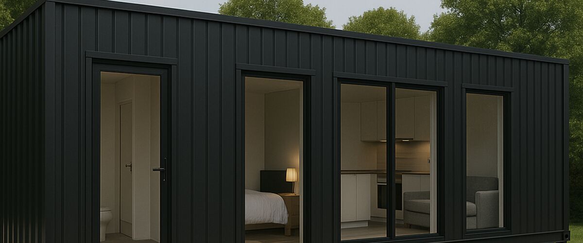 Kontejnerový modulární dům na vlastním pozemku