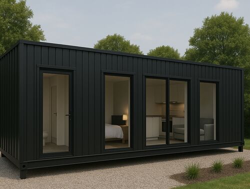 Fotografie nemovitosti - Kontejnerový modulární dům na vlastním pozemku