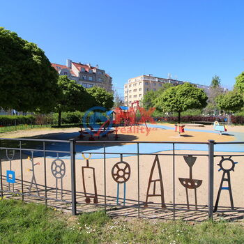 Pronájem byt 3+kk, 89 m2, Praha 7 - Holešovice, ul. Ortenovo náměstí