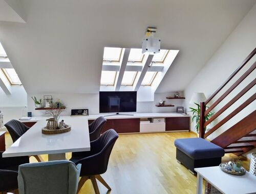 Fotografie nemovitosti - Pronájem byt 3+kk, 89 m2, Praha 7 - Holešovice, ul. Ortenovo náměstí