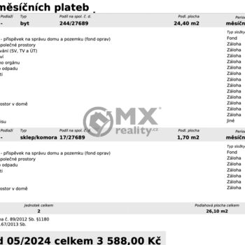 Prodej, byt 1+kk, 26 m2, OV, Praha 9 - Libeň, ul. Kurta Konráda